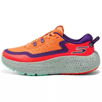 Кроссовки мужские GO женские с низким верхом красный/оранжевый/серый Skechers