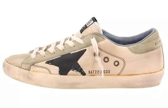 Кроссовки мужские Golden Goose Super-Star, светло-коричневый