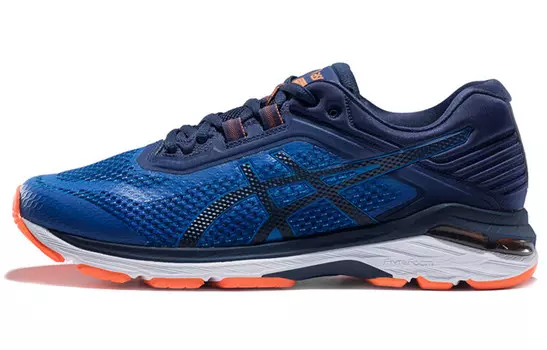 Кроссовки мужские Gt-2000 6 с низким верхом, синие Asics