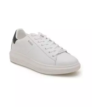 Кроссовки мужские Guess кожаные с логотипом, белый
