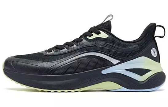 Кроссовки мужские Gully Running Shoes Low-Top Black Qiaodan