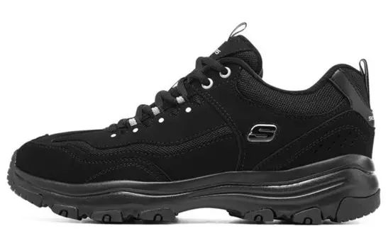 Кроссовки мужские I-Conik Chunky среднего размера, полностью черные/белые Skechers