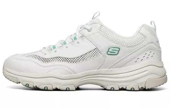 Кроссовки мужские I-Conik с низким верхом, белые/зеленые Skechers