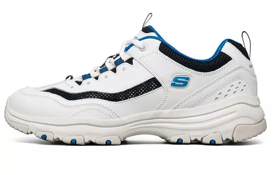 Кроссовки мужские I-Conik с низким верхом, белые/черные/синие Skechers