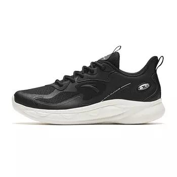 Кроссовки мужские из овчины с низким верхом, черные/белые Anta