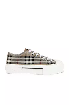 Кроссовки мужские Jack Sneaker Burberry, цвет Archive Beige Check