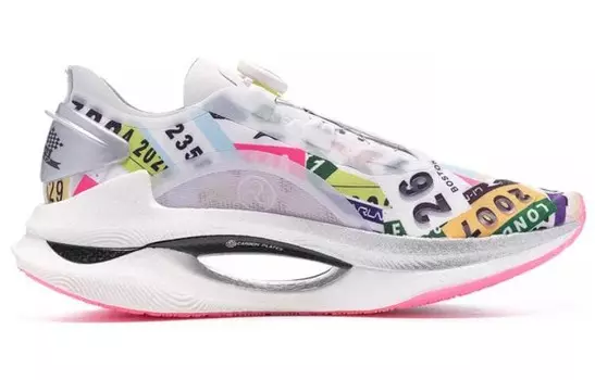 Кроссовки мужские Jueying Low-top Standard White/Fluorescent Lotus Powder Lining