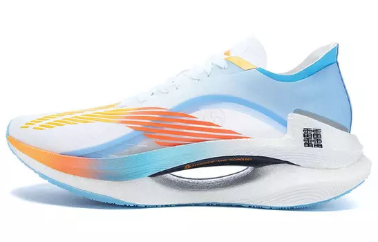 Кроссовки мужские Jueying Low-top Standard White / New Aurora Blue Lining