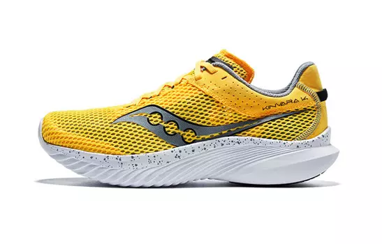 Кроссовки мужские Kinvara 14 с низким верхом из пшеничного нубука Saucony