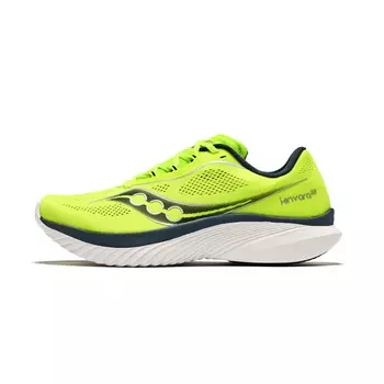Кроссовки мужские Kinvara 15 с низким верхом, флуоресцентно-зеленая орхидея Saucony