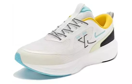 Кроссовки мужские Kunpeng с низким верхом, белый/зеленый Xtep