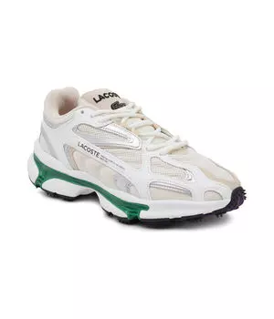 Кроссовки мужские Lacoste комбинированные, бежевый