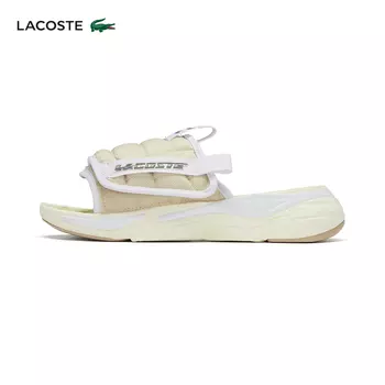 Кроссовки мужские Lacoste на липучке, синий / белый