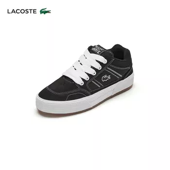 Кроссовки мужские Lacoste на толстой подошве, черный / белый