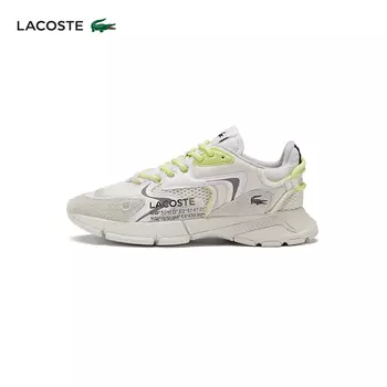 Кроссовки мужские Lacoste Neo повседневные, белый / зеленый