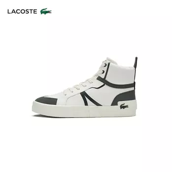 Кроссовки мужские Lacoste повседневные, белый / темно - зеленый