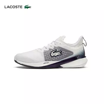 Кроссовки мужские Lacoste теннисные, белый / темно - синий