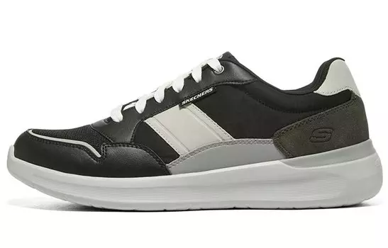 Кроссовки мужские Lattimore с низким верхом, черные/серые Skechers
