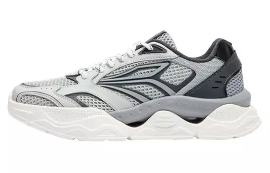 Кроссовки мужские Life Collection Lifestyle Shoes Men Low-Top White Gray 361°