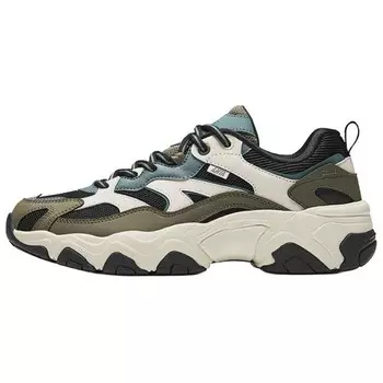 Кроссовки мужские Life Collection Lifestyle Shoes Men Low-Top Black/Mud Sand Gray/Dried Pine Green Anta