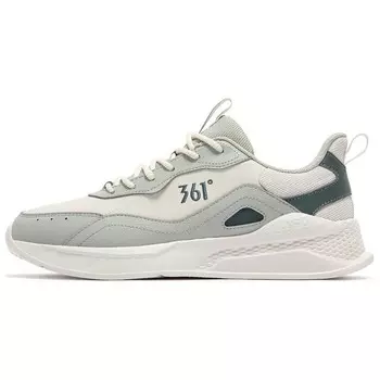 Кроссовки мужские Life Collection Lifestyle Shoes Men Low-Top Oatmeal/Washed Green 361°