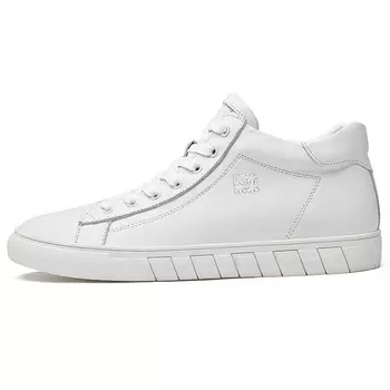 Кроссовки мужские Lifestyle Shoes Men High-Top Mulinsen, белый