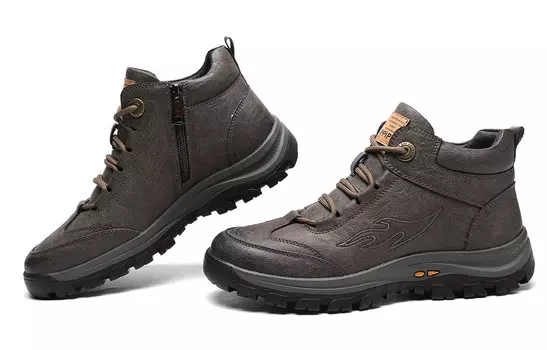 Кроссовки мужские Lifestyle Shoes Men High-Top Gray Trumppipe