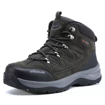 Кроссовки мужские Lifestyle Shoes Men High-Top Yi Jiabao, темно-коричневый