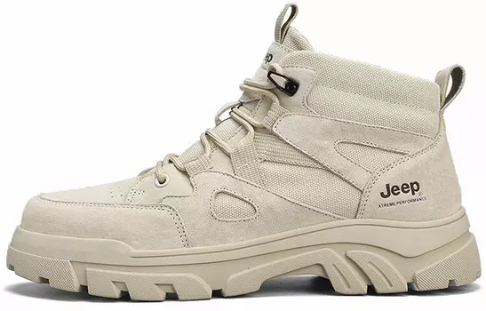 Кроссовки мужские Lifestyle Shoes Men High-Top Sand Jeep, цвет Sand