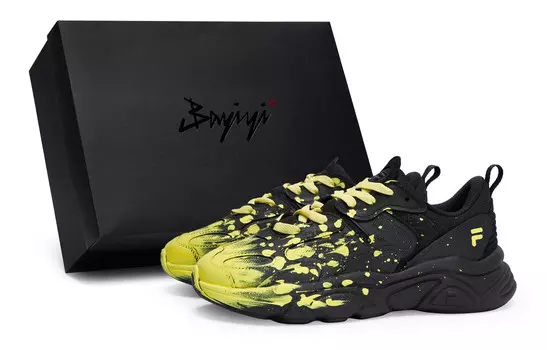 Кроссовки мужские Lifestyle Shoes Men Low-Top Yellow Fila