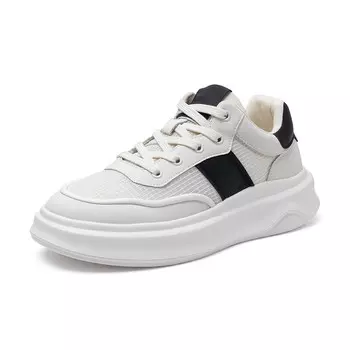 Кроссовки мужские Lifestyle Shoes Men Low-Top Josiny, белый/черный