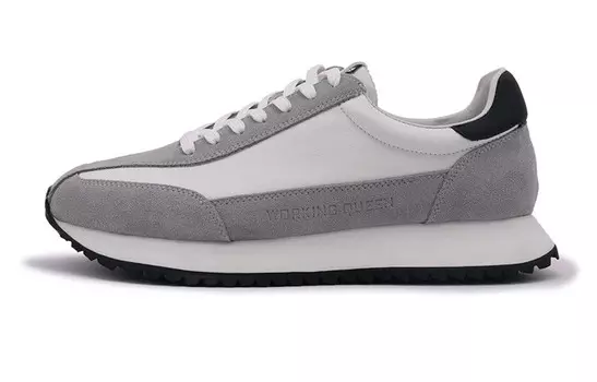 Кроссовки мужские Lifestyle Shoes Men Low-Top Mr.Shang, цвет White Gray