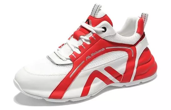 Кроссовки мужские Lifestyle Shoes Men Low-Top Kolumb, белый/синий