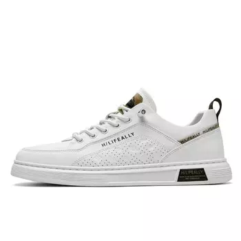 Кроссовки мужские Lifestyle Shoes Men Low-Top Hla, белый