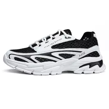 Кроссовки мужские Lifestyle Shoes Men Low-Top Ajpap, черный/белый