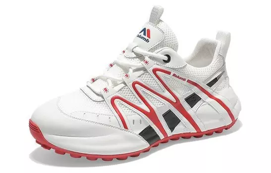 Кроссовки мужские Lifestyle Shoes Men Low-Top Kolumb, белый/красный