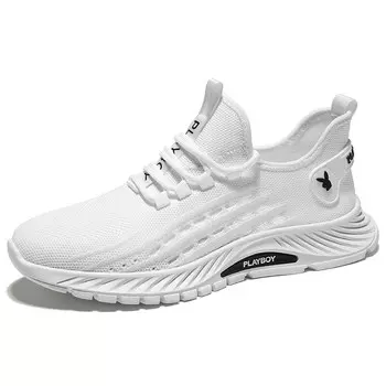 Кроссовки мужские Lifestyle Shoes Men Low-Top Playboy, белый