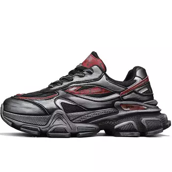 Кроссовки мужские Lifestyle Shoes Men Low-Top Meiretu, коричневый