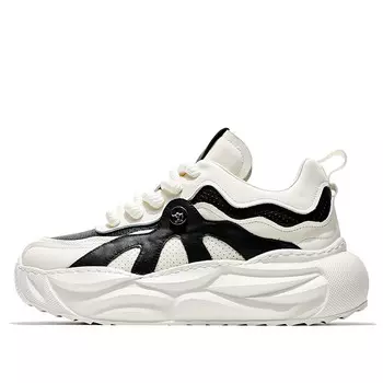 Кроссовки мужские Lifestyle Shoes Men Low-Top Moerbai, белый/красный