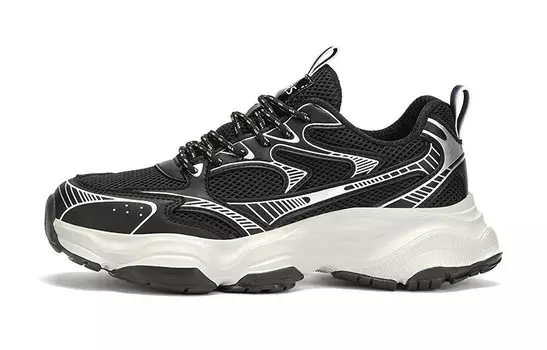 Кроссовки мужские Lifestyle Shoes Men Low-Top Firs, черный