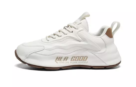 Кроссовки мужские Lifestyle Shoes Men Low-Top Hla, белый