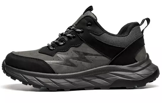 Кроссовки мужские Lifestyle Shoes Men Low-Top Leaveland, серый/черный