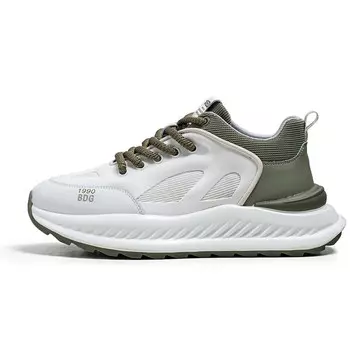 Кроссовки мужские Lifestyle Shoes Men Low-Top Bindage, белый/черный