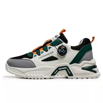 Кроссовки мужские Lifestyle Shoes Men Low-Top Abango, бежевый/зеленый