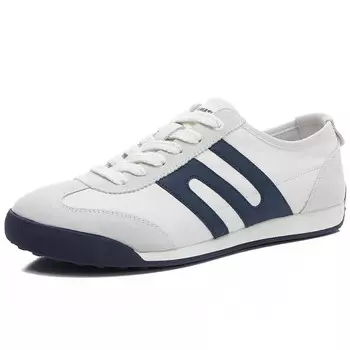 Кроссовки мужские Lifestyle Shoes Men Low-Top Devanro, белый/синий