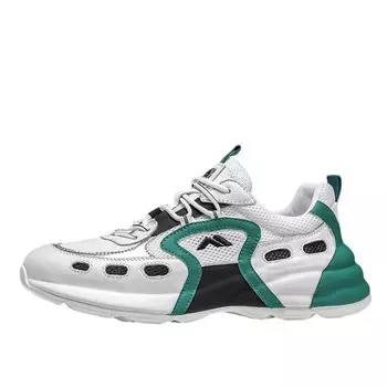 Кроссовки мужские Lifestyle Shoes Men Low-Top Kolumb, белый/зеленый