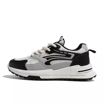 Кроссовки мужские Lifestyle Shoes Men Low-Top Huanqiu, бежевый/черный