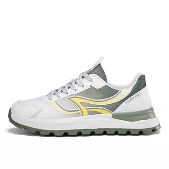 Кроссовки мужские Lifestyle Shoes Men Low-Top Huanwei, зеленый