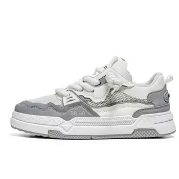 Кроссовки мужские Lifestyle Shoes Men Low-Top Locke, белый/желтый/синий