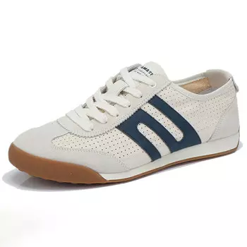 Кроссовки мужские Lifestyle Shoes Men Low-Top Devanro, белый/синий